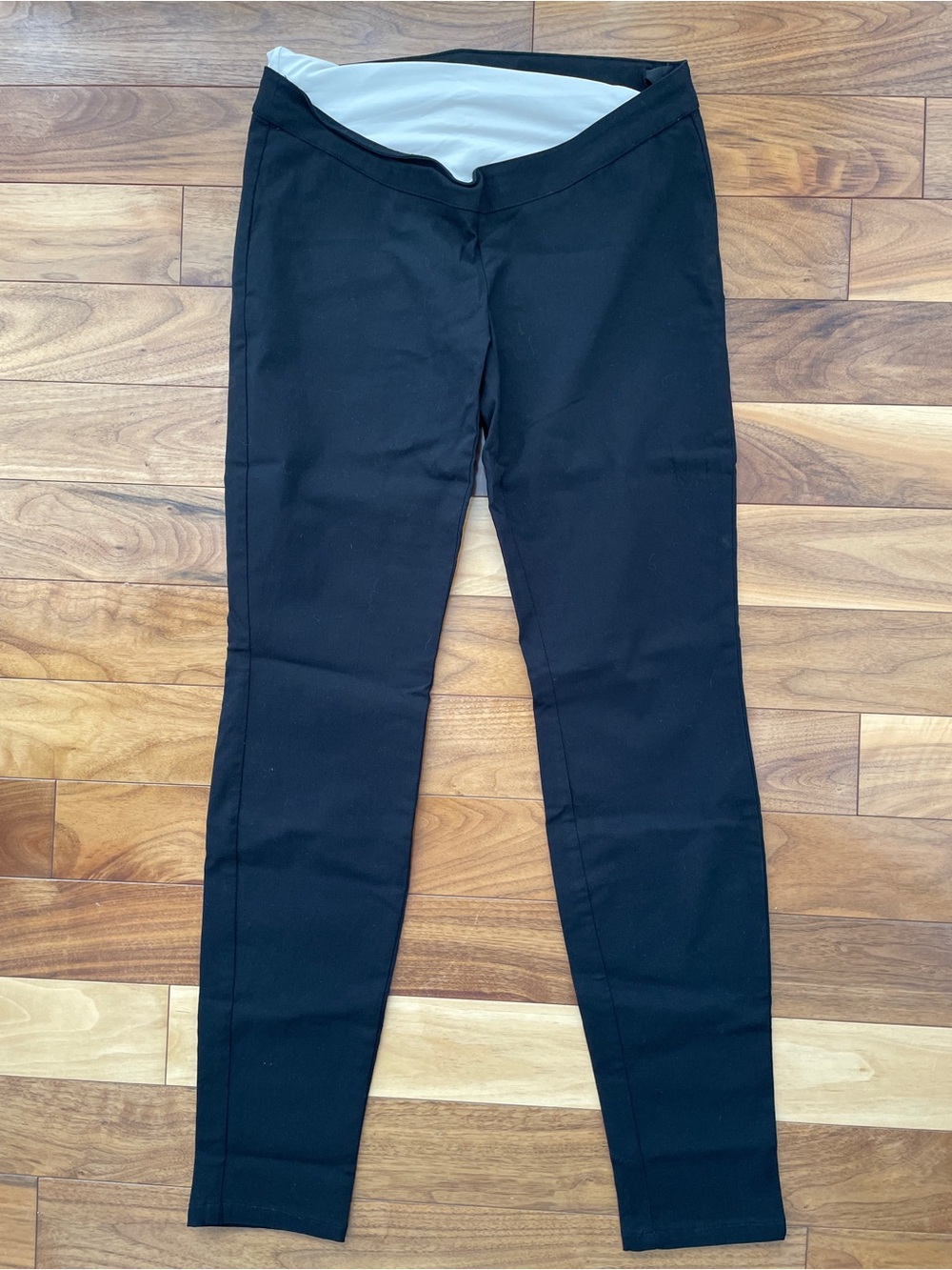 Thyme Maternity Black Skinny Maternity Pants